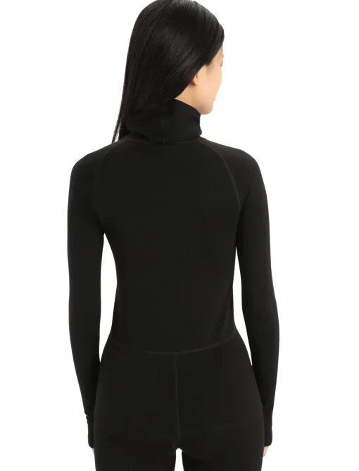 Damen Icebreaker Funktionswäsche & Base Layer^300 Merinofine™ Rollkragenpullover Damen