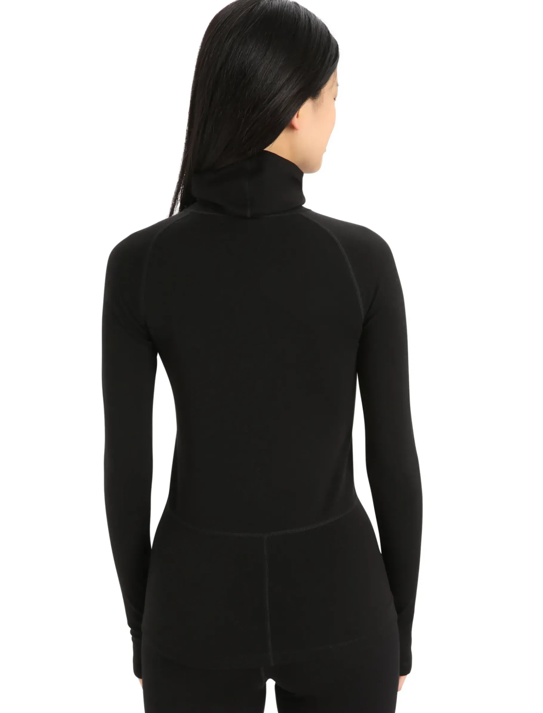 Damen Icebreaker Funktionswäsche & Base Layer^300 Merinofine™ Rollkragenpullover Damen