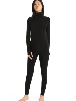 Damen Icebreaker Funktionswäsche & Base Layer^300 Merinofine™ Rollkragenpullover Damen