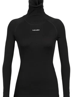 Damen Icebreaker Funktionswäsche & Base Layer^300 Merinofine™ Rollkragenpullover Damen