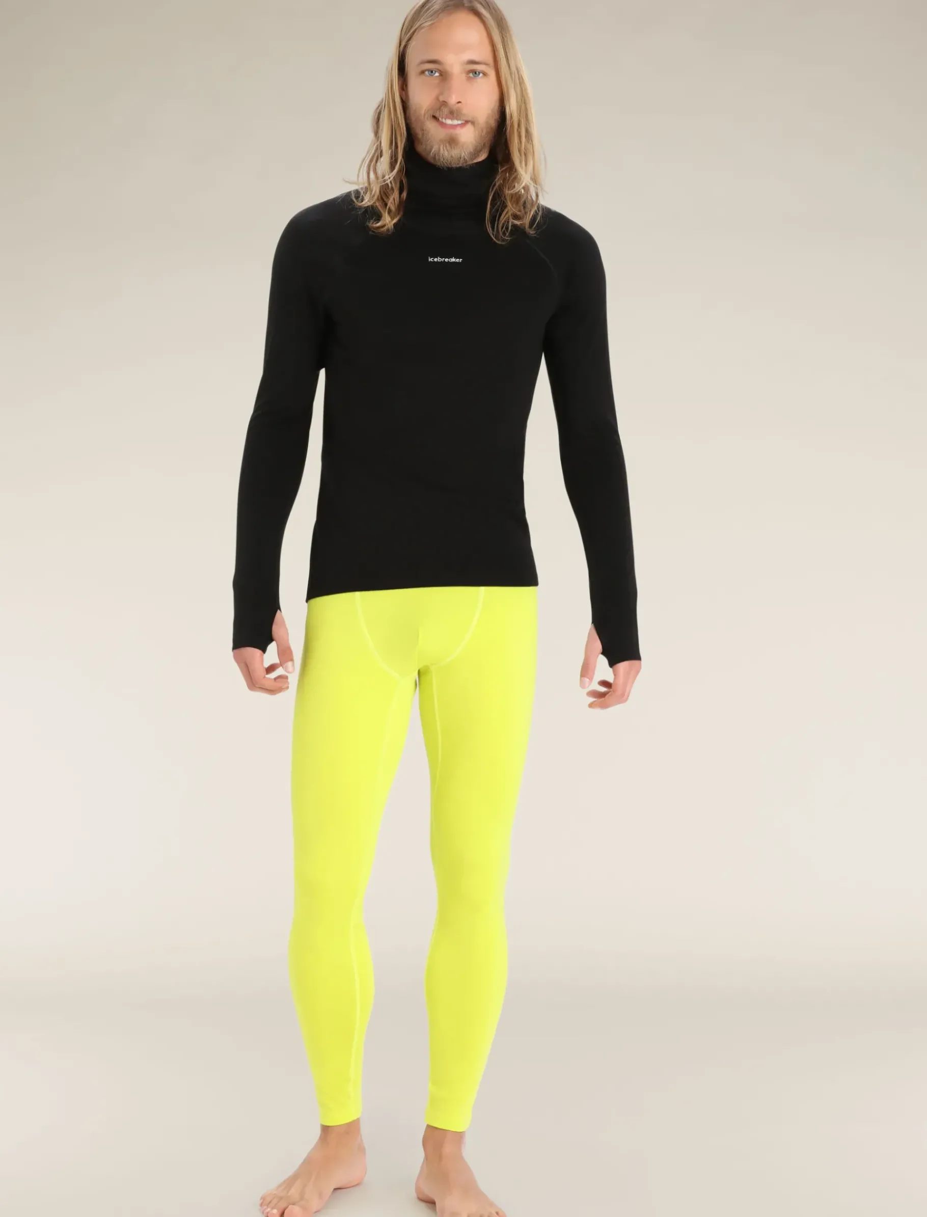 Herren Icebreaker Funktionswäsche & Base Layer^300 Merinofine™ Rollkragenpullover Herren