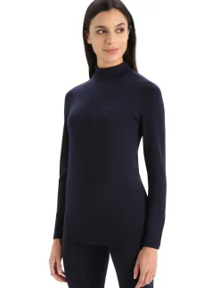 Damen Icebreaker Funktionswäsche & Base Layer^260 Tech Merino Rollkragenpullover Damen
