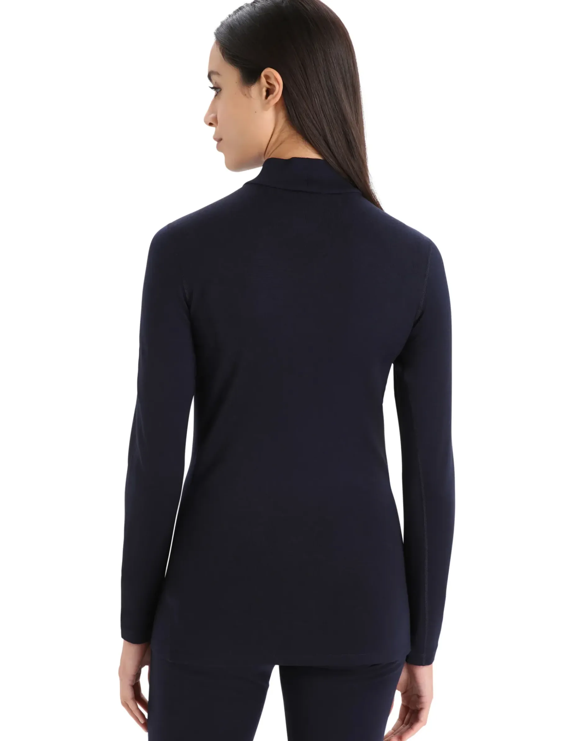 Damen Icebreaker Funktionswäsche & Base Layer^260 Tech Merino Rollkragenpullover Damen