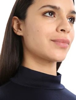 Damen Icebreaker Funktionswäsche & Base Layer^260 Tech Merino Rollkragenpullover Damen