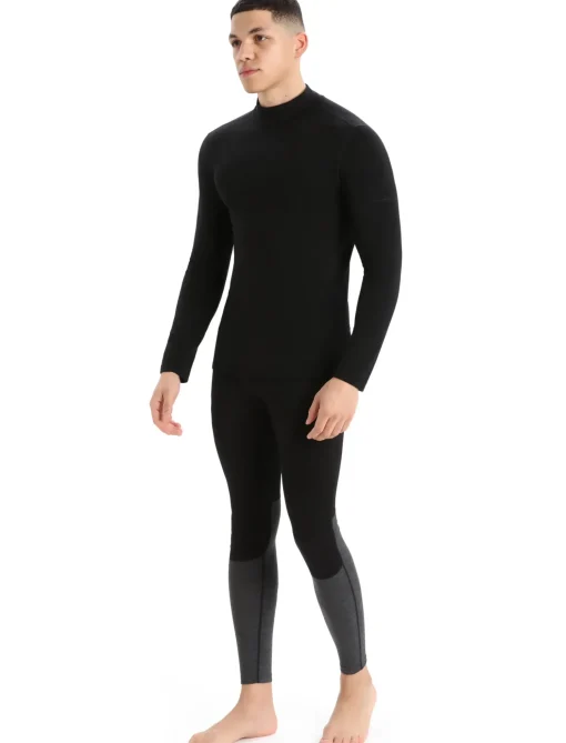 Herren Icebreaker Funktionswäsche & Base Layer^260 Tech Merino Rollkragenpullover Herren