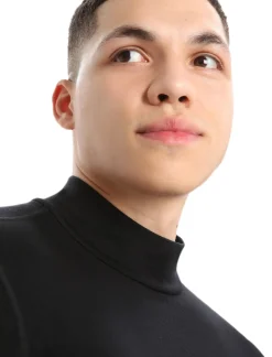 Herren Icebreaker Funktionswäsche & Base Layer^260 Tech Merino Rollkragenpullover Herren