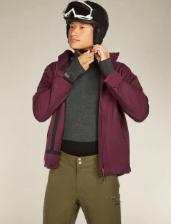 Herren Icebreaker Funktionswäsche & Base Layer^260 Zoneknit™ Merino Half-Zip-Langarmshirt Herren