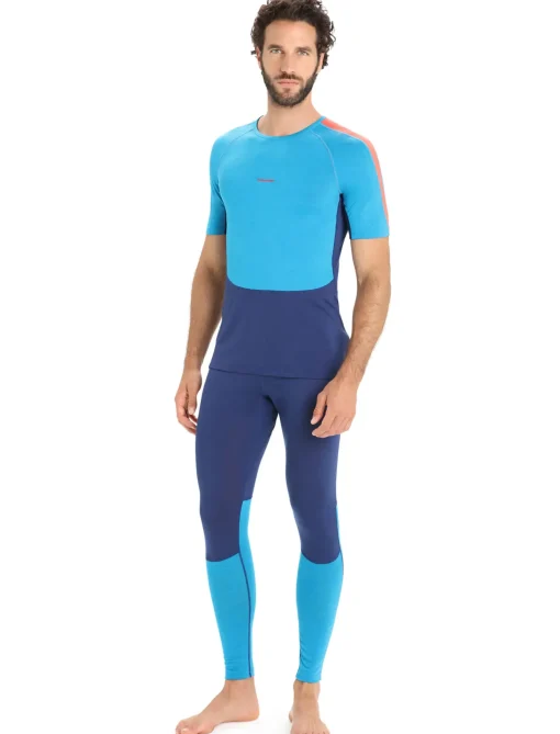 Herren Icebreaker Funktionswäsche & Base Layer^125 Zoneknit™ Merino Kurzarmshirt Herren