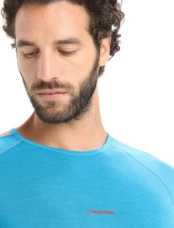 Herren Icebreaker Funktionswäsche & Base Layer^125 Zoneknit™ Merino Kurzarmshirt Herren