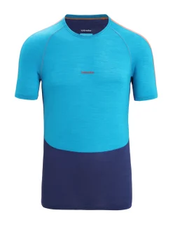 Herren Icebreaker Funktionswäsche & Base Layer^125 Zoneknit™ Merino Kurzarmshirt Herren