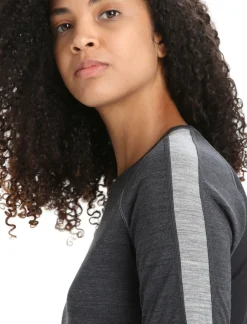 Damen Icebreaker Funktionswäsche & Base Layer^125 Zoneknit™ Merino Kurzarmshirt Damen