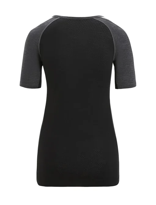 Damen Icebreaker Funktionswäsche & Base Layer^125 Zoneknit™ Merino Kurzarmshirt Damen