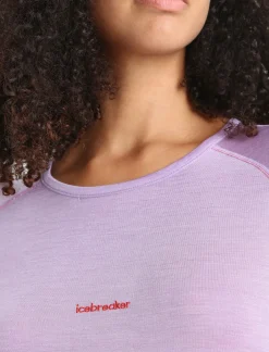 Damen Icebreaker Funktionswäsche & Base Layer^125 Zoneknit™ Merino Kurzarmshirt Damen