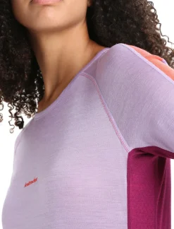 Damen Icebreaker Funktionswäsche & Base Layer^125 Zoneknit™ Merino Kurzarmshirt Damen