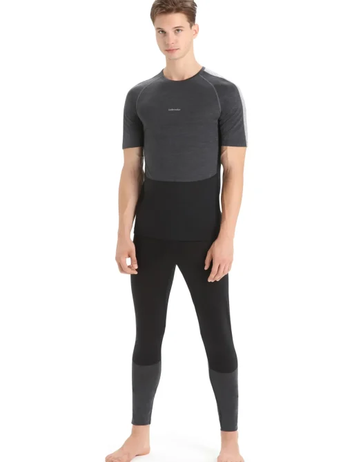 Herren Icebreaker Funktionswäsche & Base Layer^125 Zoneknit™ Merino Kurzarmshirt Herren