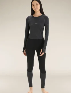 Damen Icebreaker Funktionswäsche & Base Layer^125 Zoneknit™ Merino Langarmshirt Damen