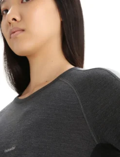 Damen Icebreaker Funktionswäsche & Base Layer^125 Zoneknit™ Merino Langarmshirt Damen