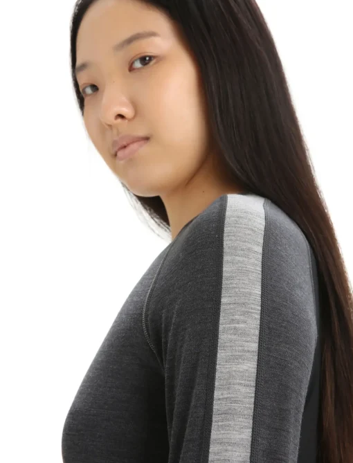 Damen Icebreaker Funktionswäsche & Base Layer^125 Zoneknit™ Merino Langarmshirt Damen