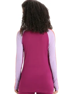 Damen Icebreaker Funktionswäsche & Base Layer^125 Zoneknit™ Merino Langarmshirt Damen