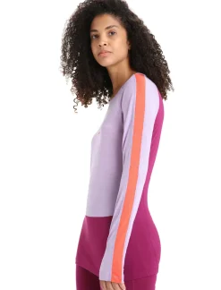 Damen Icebreaker Funktionswäsche & Base Layer^125 Zoneknit™ Merino Langarmshirt Damen