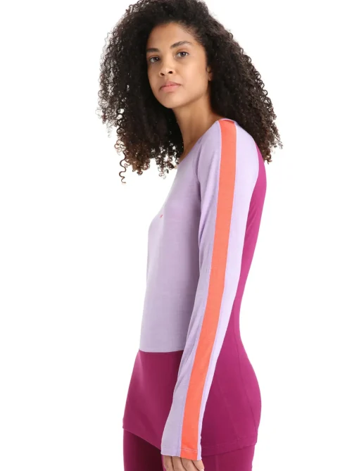 Damen Icebreaker Funktionswäsche & Base Layer^125 Zoneknit™ Merino Langarmshirt Damen