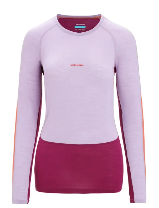 Damen Icebreaker Funktionswäsche & Base Layer^125 Zoneknit™ Merino Langarmshirt Damen