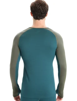Herren Icebreaker Funktionswäsche & Base Layer^200 Zoneknit™ Merino Langarmshirt Herren