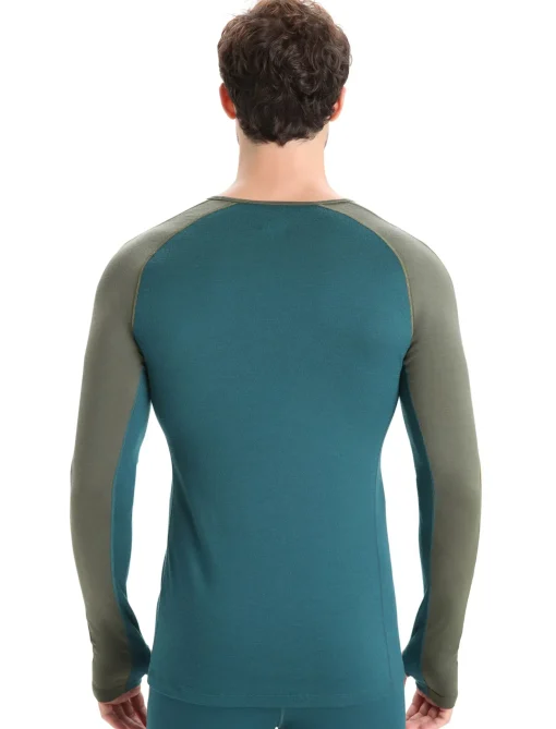 Herren Icebreaker Funktionswäsche & Base Layer^200 Zoneknit™ Merino Langarmshirt Herren