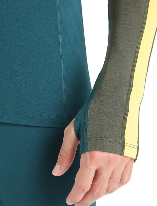 Herren Icebreaker Funktionswäsche & Base Layer^200 Zoneknit™ Merino Langarmshirt Herren
