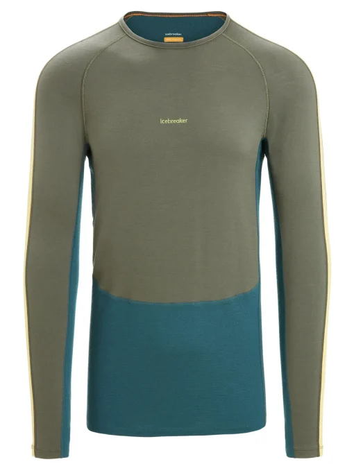 Herren Icebreaker Funktionswäsche & Base Layer^200 Zoneknit™ Merino Langarmshirt Herren