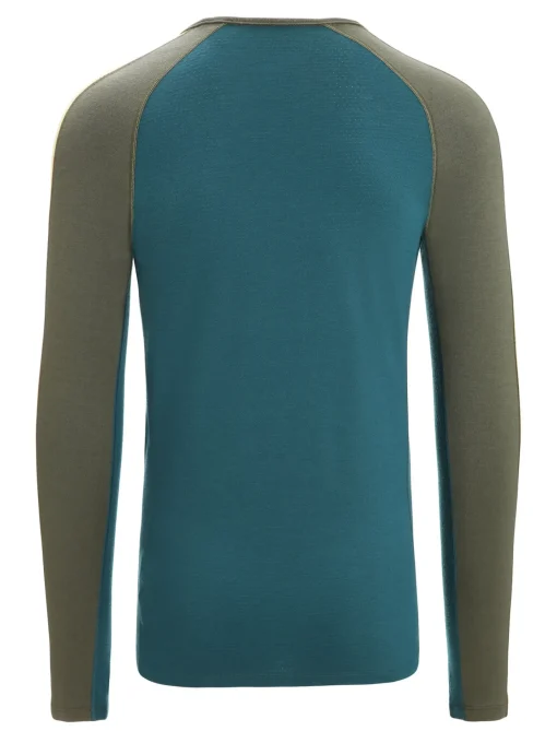 Herren Icebreaker Funktionswäsche & Base Layer^200 Zoneknit™ Merino Langarmshirt Herren