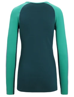 Damen Icebreaker Funktionswäsche & Base Layer^200 Zoneknit™ Merino Langarmshirt Damen