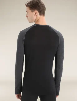 Herren Icebreaker Funktionswäsche & Base Layer^125 Zoneknit™ Merino Langarmshirt Herren