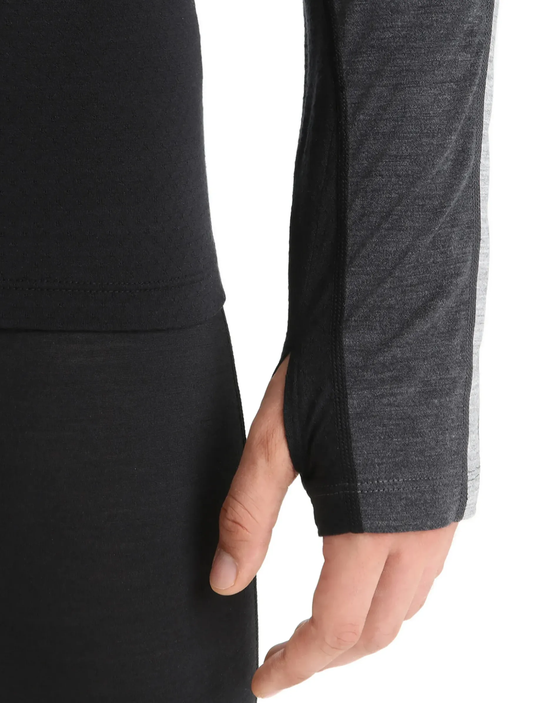 Herren Icebreaker Funktionswäsche & Base Layer^125 Zoneknit™ Merino Langarmshirt Herren