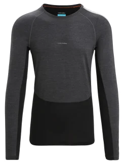 Herren Icebreaker Funktionswäsche & Base Layer^125 Zoneknit™ Merino Langarmshirt Herren