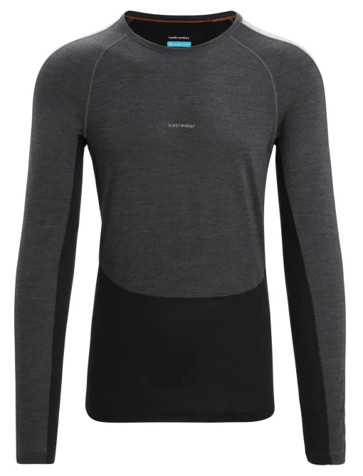 Herren Icebreaker Funktionswäsche & Base Layer^125 Zoneknit™ Merino Langarmshirt Herren