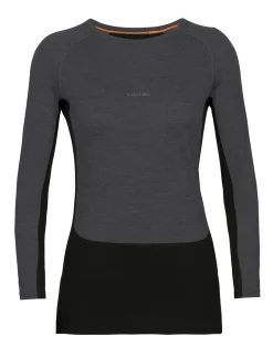 Damen Icebreaker Funktionswäsche & Base Layer^200 Zoneknit™ Merino Langarmshirt Damen