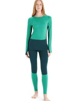 Damen Icebreaker Funktionswäsche & Base Layer^200 Zoneknit™ Merino Leggings Damen