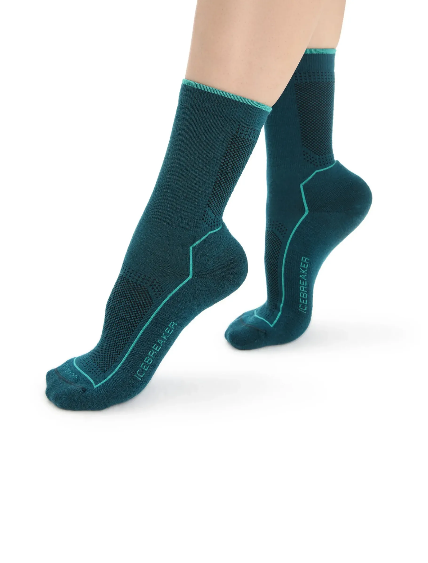 Damen Icebreaker Socken^Cool-Lite™ Merino Hike Socken 3/4 Crew Damen