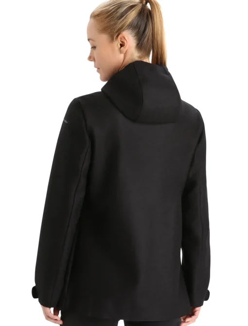Damen Icebreaker Jacken & Westen^Gefilzte Merino Kapuzenjacke Damen