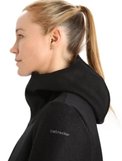 Damen Icebreaker Jacken & Westen^Gefilzte Merino Kapuzenjacke Damen