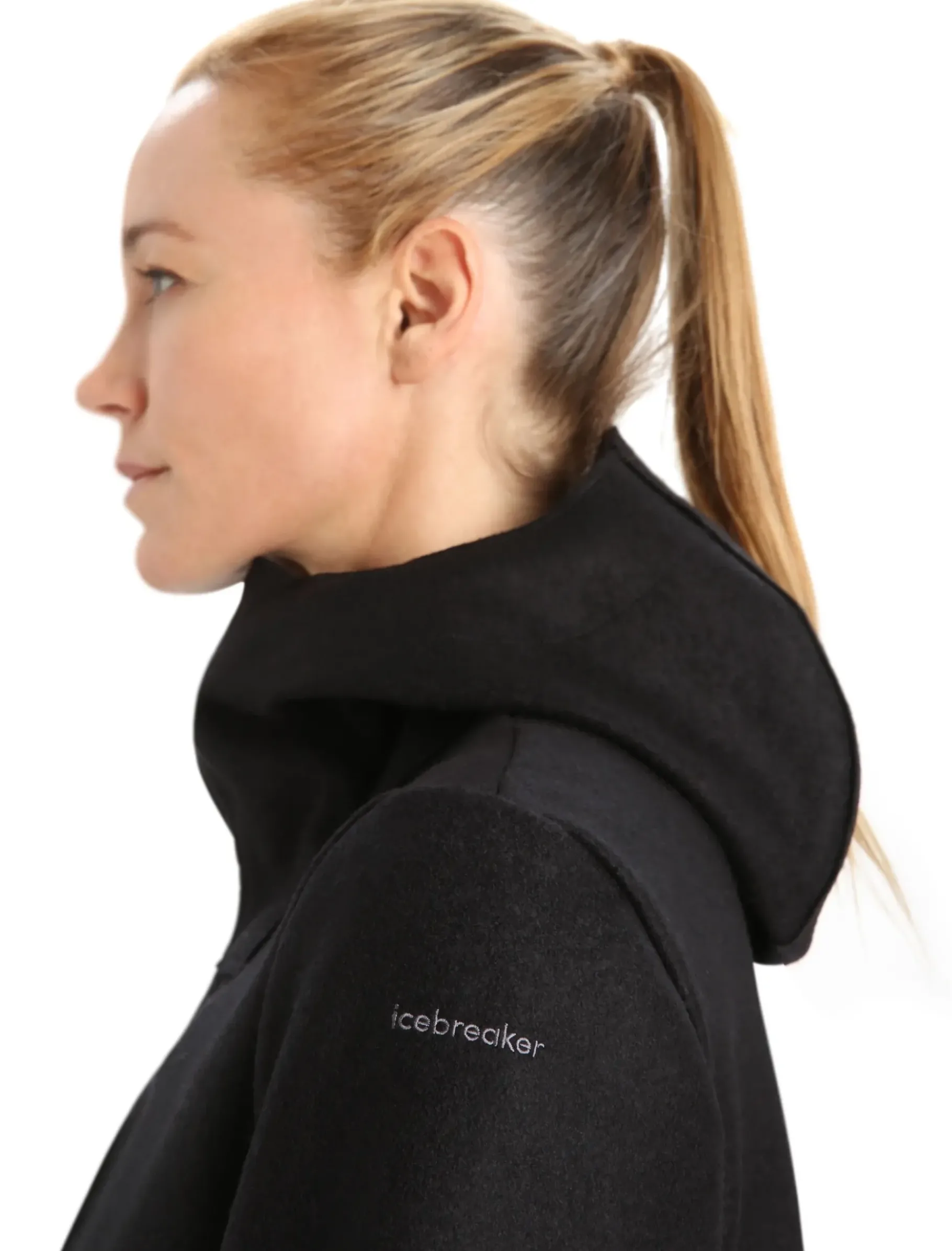 Damen Icebreaker Jacken & Westen^Gefilzte Merino Kapuzenjacke Damen