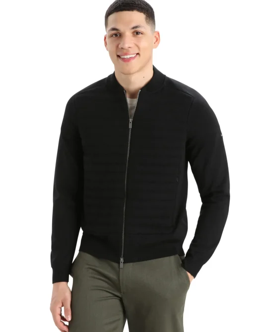Herren Icebreaker Jacken & Westen^City Label Zoneknit™ Merino Insulated Knit Bomberjacke Herren