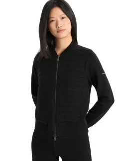 Damen Icebreaker Jacken & Westen^City Label Zoneknit™ Merino Insulated Knit Bomberjacke Damen