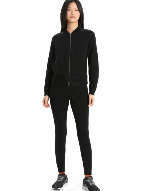Damen Icebreaker Jacken & Westen^City Label Zoneknit™ Merino Insulated Knit Bomberjacke Damen