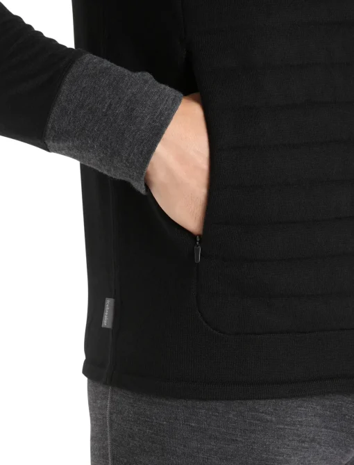 Herren Icebreaker Jacken & Westen^Isolierte Zoneknit™ Merino Weste Herren