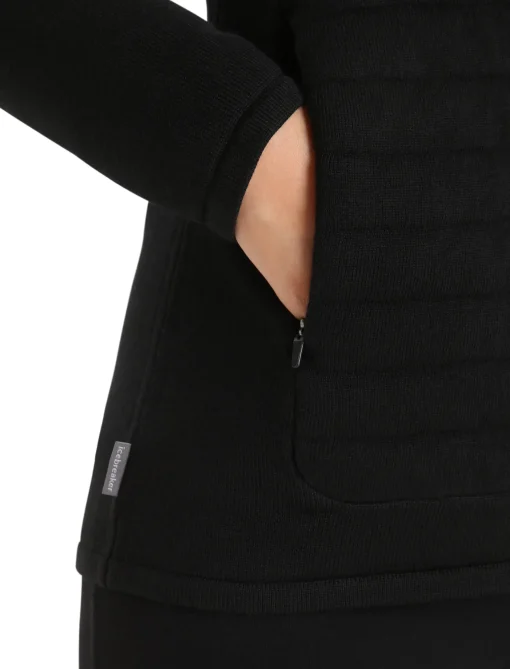 Damen Icebreaker Sweatshirts & Hoodies^Isolierter Zoneknit™ Merino Zip-Hoodie Damen