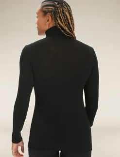 Damen Icebreaker Funktionswäsche & Base Layer^Merino 175 Everyday Half Zip Langarmshirt Damen