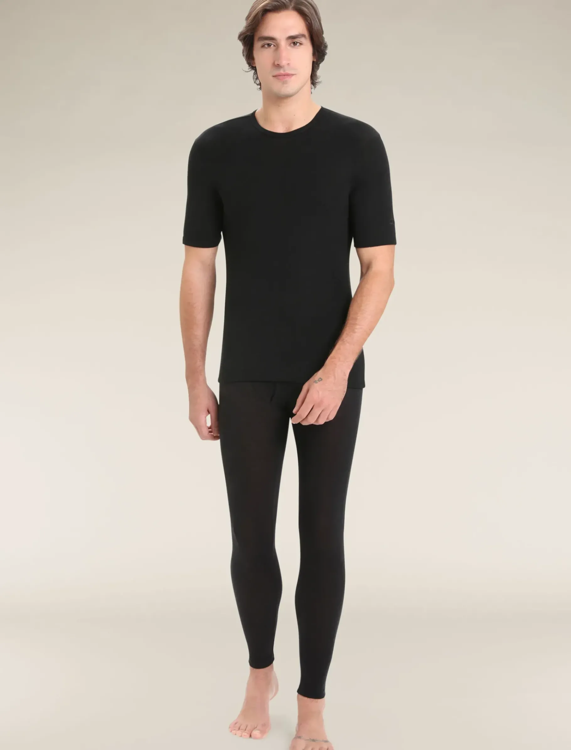 Herren Icebreaker Funktionswäsche & Base Layer^Merino 175 Everyday Thermo-Kurzarmshirt Mit Rundhalsausschnitt Herren