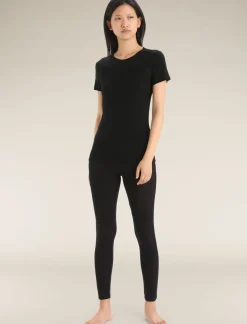 Damen Icebreaker Funktionswäsche & Base Layer^Merino 175 Everyday Thermo-Kurzarmshirt Mit Rundhalsausschnitt Damen